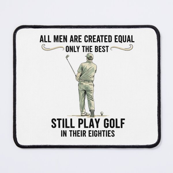 Item preview, Best Men Play Golf Funny Golf Quote for Seniors Still Play Golf in Their Eighties T-Shirt designed and sold by Omarmadani.