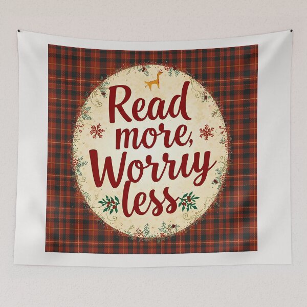 Item preview, Read More Worry Less designed and sold by FitEnvy.