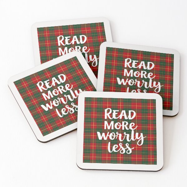 Item preview, Read More Worry Less- holiday addition designed and sold by FitEnvy.