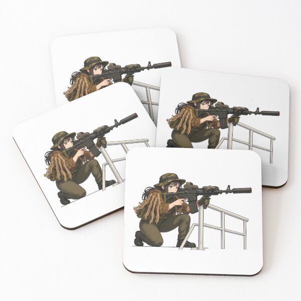 Item preview, PEW PEW GIRL – Cute, Loud, and Ready to Fire designed and sold by RAWLIFEGRAPHIC.