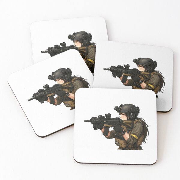 Item preview, PEW PEW GIRL – Cute, Loud, and Ready to Fire designed and sold by RAWLIFEGRAPHIC.