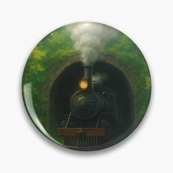 Item preview, Train In Mountain  designed and sold by GatesShop.