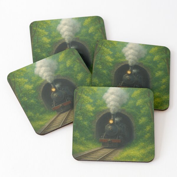 Item preview, Train In Mountain  designed and sold by GatesShop.