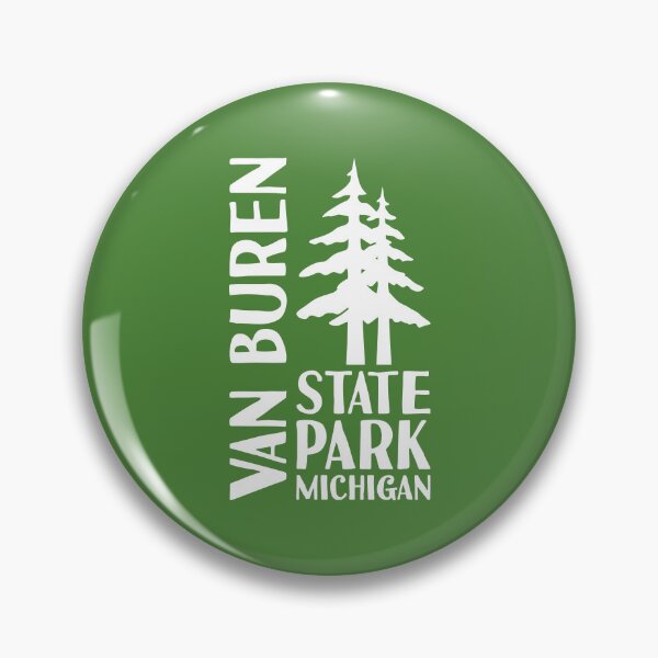 Item preview, Van Buren State Park Michigan Pines W designed and sold by bivenart.