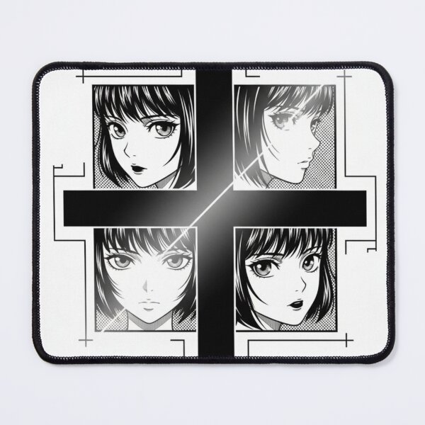 Item preview, Anime Multiverse Girl – Slant Cross Box Minimal Line Art T-Shirt Design designed and sold by evanelle.designs.