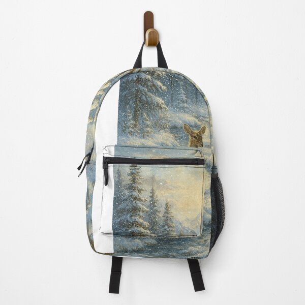 Item preview, Paisagem Invernal com Animais Silvestres designed and sold by Leonornature.