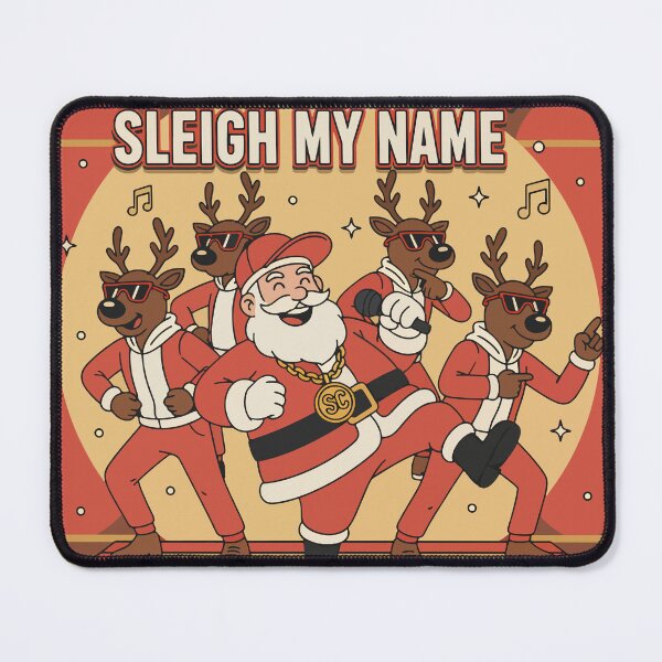 Item preview, Santa Sleigh My Name designed and sold by Clay Artista.