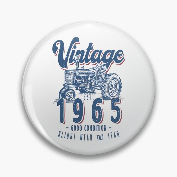 Item preview, Vintage Tractor Farmer Birthday Born In 1965 designed and sold by JRRTs.