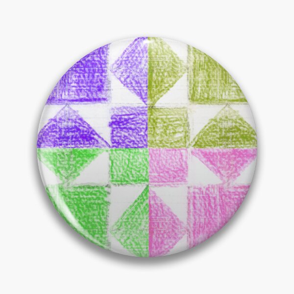 Item preview, Hand drawn colorful quilt pattern (pt2) designed and sold by Belle-creates.