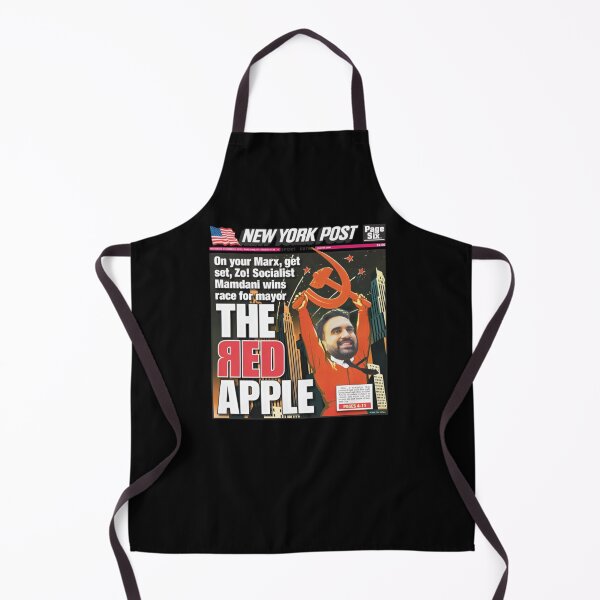 Item preview, Zohran Mamdani The Red Apple   designed and sold by Rinitiertzdzr.