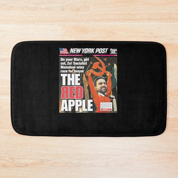 Item preview, Zohran Mamdani The Red Apple   designed and sold by Rinitiertzdzr.