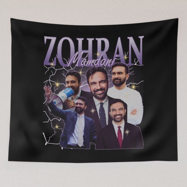 Item preview, Zohran Mamdani New York Retro Vintage 90's   designed and sold by Rinitiertzdzr.