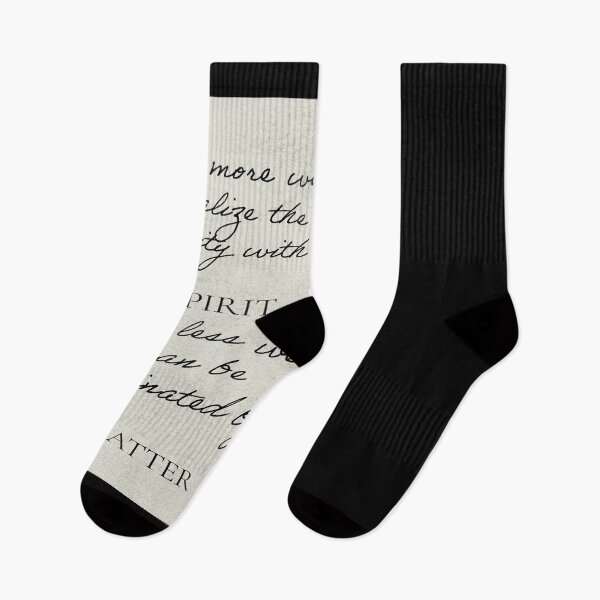 Item preview, The more we realize the unity with spirit the less we can be dominated by matter  designed and sold by SSdesignArticle.
