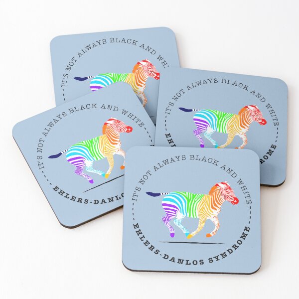 Item preview, EDS Awareness – Rainbow Zebra Design designed and sold by Jesabee Designs.