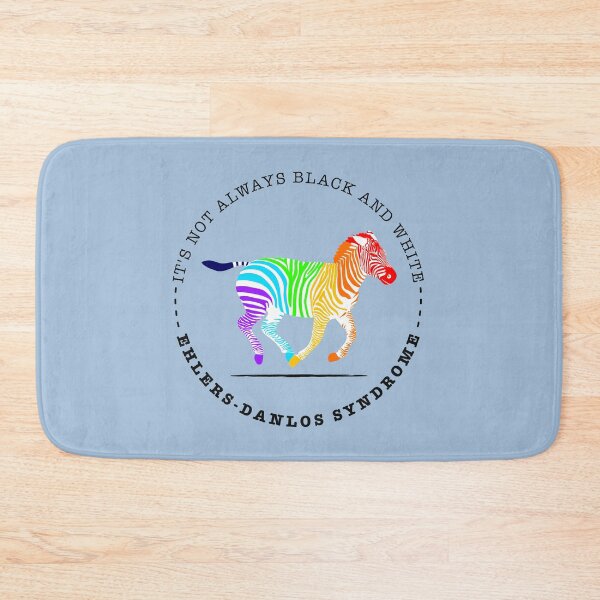 Item preview, EDS Awareness – Rainbow Zebra Design designed and sold by Designs by Jesabee.