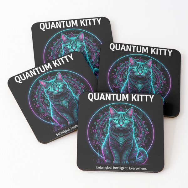 Item preview, Wear the Quantum Kitty. Let the universe worry about itself. designed and sold by beMyMeow.