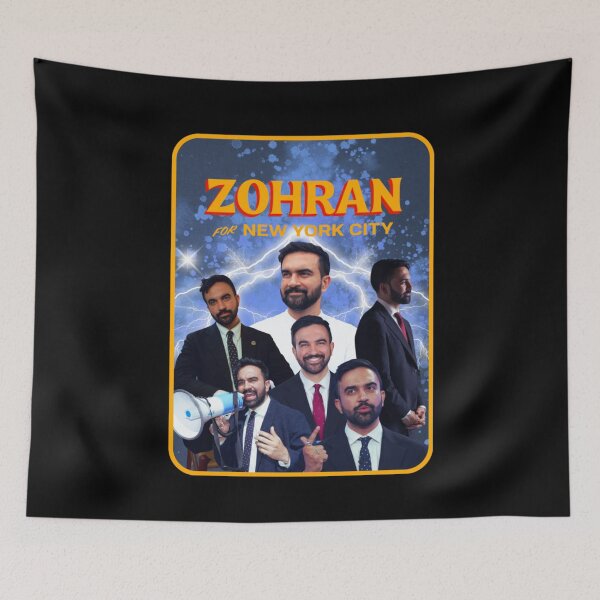Item preview, Zohran Mamdani for New York City   designed and sold by Rinitiertzdzr.