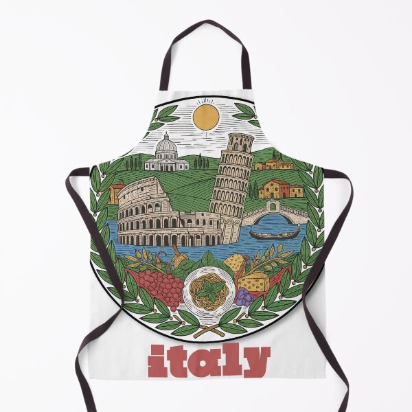 Item preview, Essence of Italy: Landmarks, Cuisine, and Culture in Harmony designed and sold by ForeverPrintsOK.