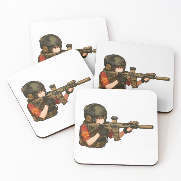 Item preview, PEW PEW GIRL – Cute, Loud, and Ready to Fire designed and sold by RAWLIFEGRAPHIC.