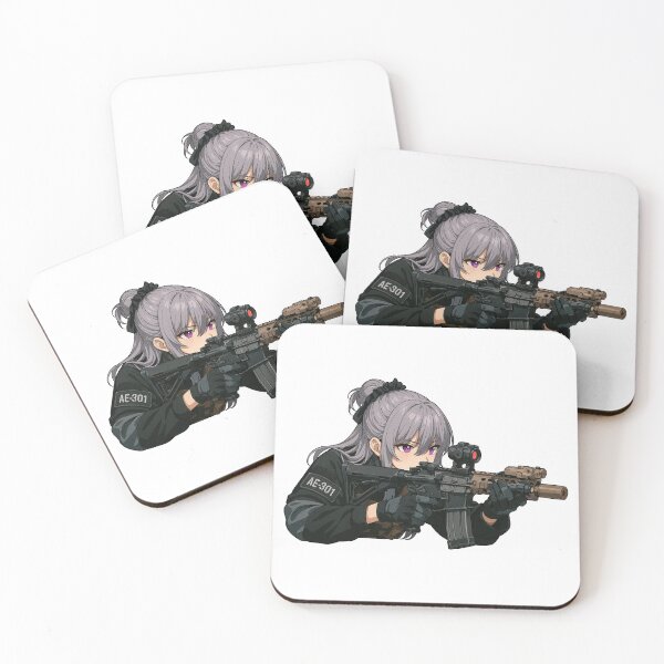 Item preview, PEW PEW GIRL – Cute, Loud, and Ready to Fire designed and sold by RAWLIFEGRAPHIC.