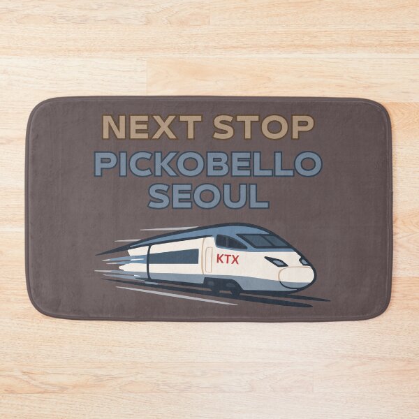 Item preview, Next Stop: Pickobello Seoul – KTX Travel Design designed and sold by mycreastyle.