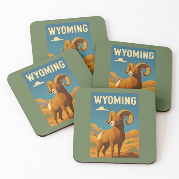 Artikelvorschau, Wyoming entworfen und verkauft von Broken Antler Designs .