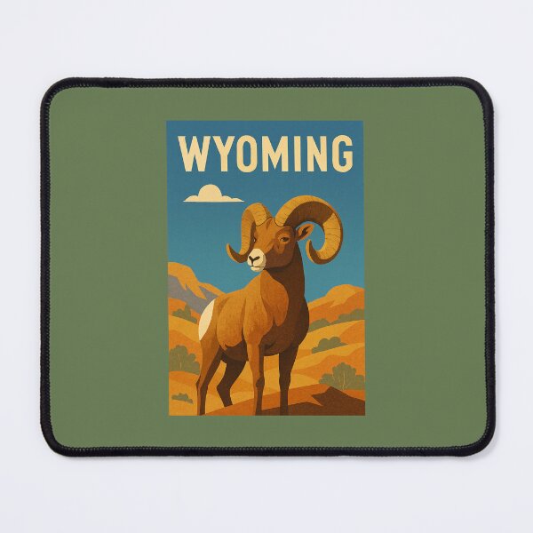 Item preview, Wyoming designed and sold by Broken Antler Designs .