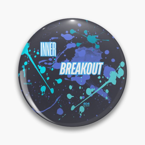 Item preview, Inner Breakout 404 Glitch Art Tee – Fun Quote Urban Graphic designed and sold by GEM STYLE.