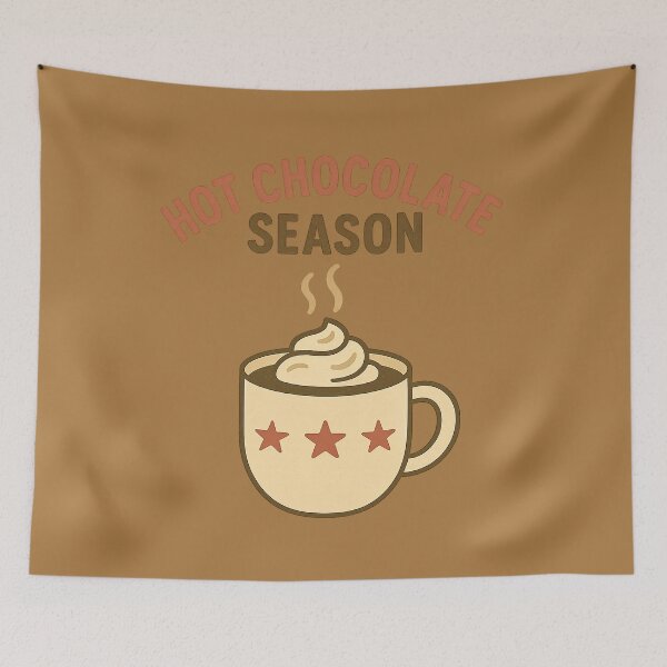 Item preview, Hot Chocolate Season Cozy Winter Design designed and sold by Nuvijo.