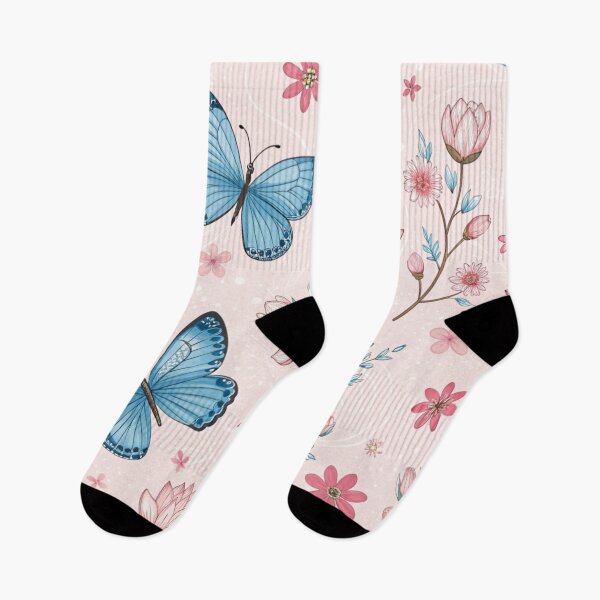 Item preview, Blue butterflies symbols of new beginnings hope and faith . designed and sold by Lucky 777.