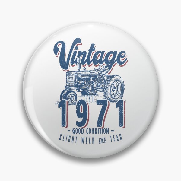 Item preview, Vintage Tractor Farmer Birthday Born In 1971 designed and sold by JRRTs.