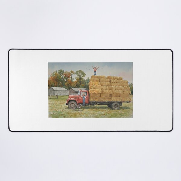 Item preview, Summertime Memories - Putting Up Straw designed and sold by Oldetimemercan.