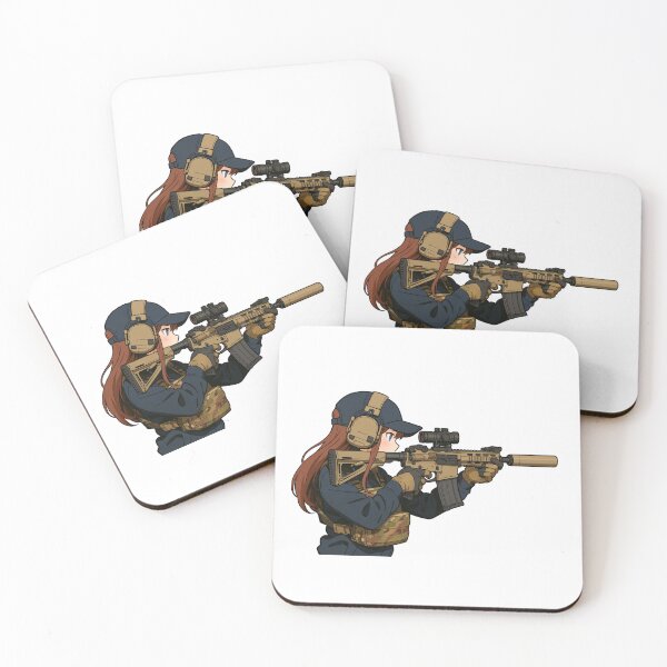 Item preview, PEW PEW GIRL – Cute, Loud, and Ready to Fire designed and sold by RAWLIFEGRAPHIC.