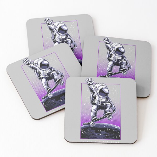 Item preview, Astronaut skater with good vibes designed and sold by Joncasmiart.