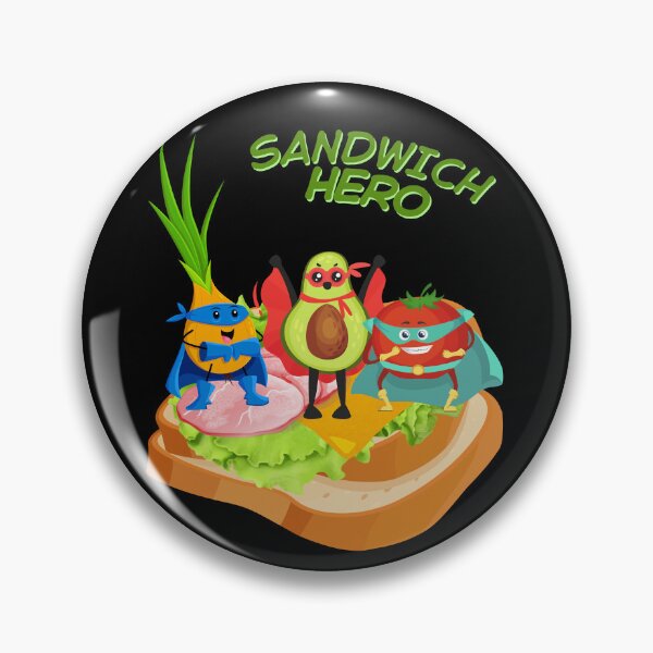 Item preview, Dc The Sandwich Guy Funny Superhero Design designed and sold by PROPera-design.
