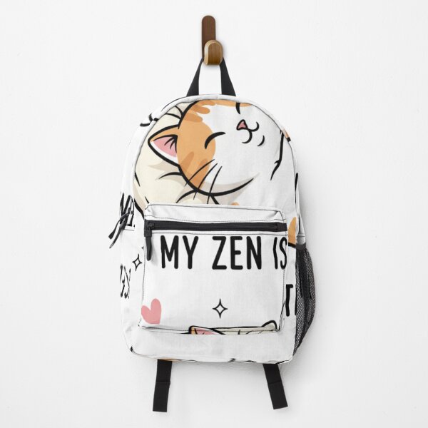 Item preview, My Zen Is Feline Fine designed and sold by beMyMeow.