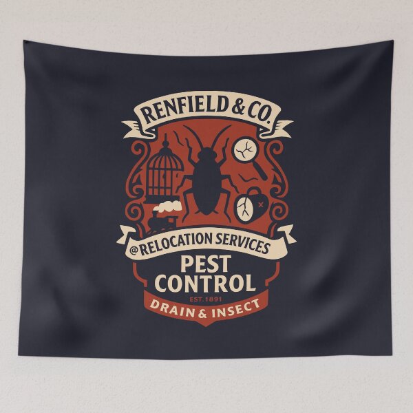 Item preview, Renfield Pest Control designed and sold by Coconautica.