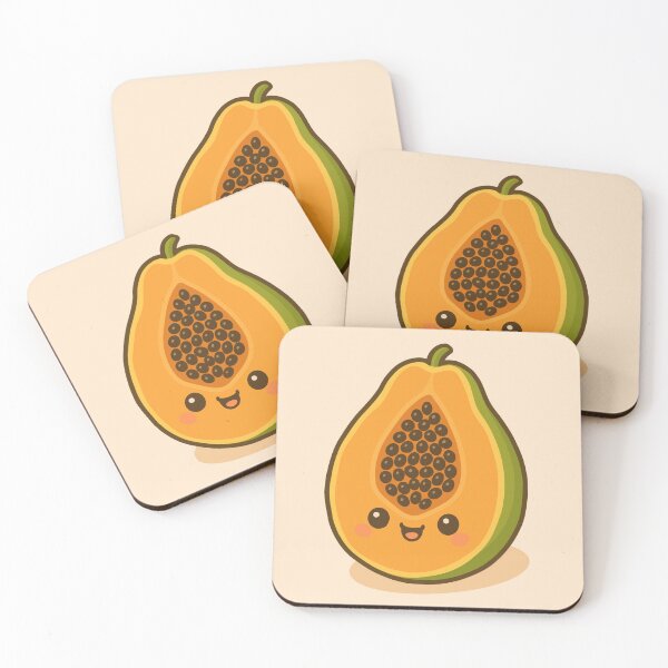 Item preview, Kawaii papaya designed and sold by mikasa.art.