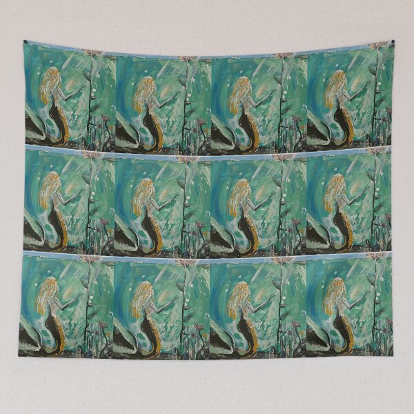 Item preview, Mermaid Follows the Light designed and sold by Elaina Goodkind.