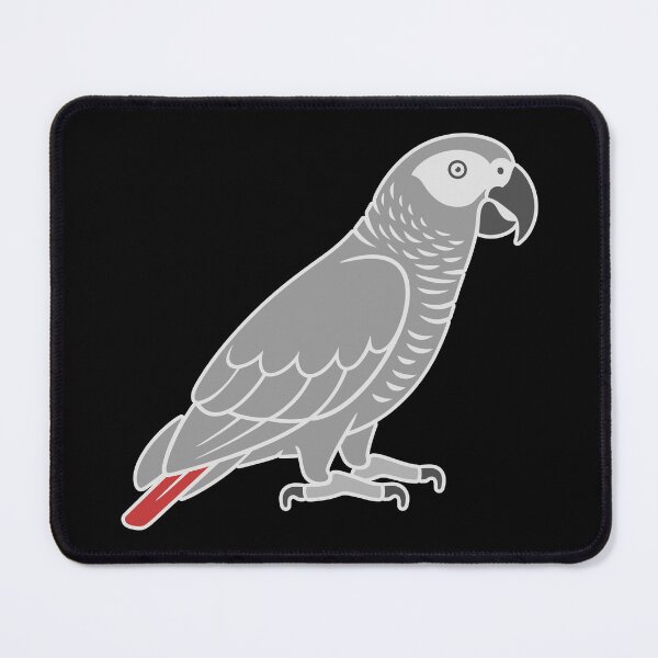 Item preview, African Grey Parrot designed and sold by theartfulaspie.