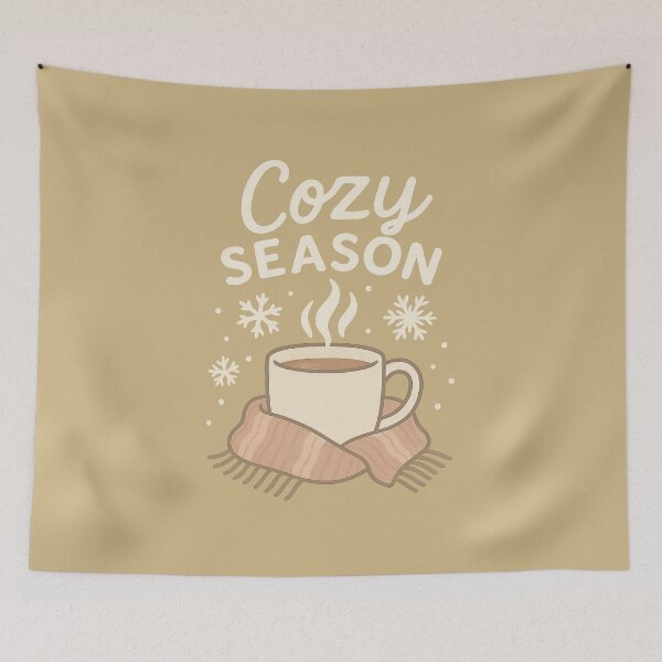 Item preview, Cozy Season Aesthetic Winter Design designed and sold by Nuvijo.