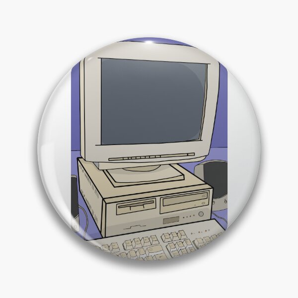 Item preview, Retro Computer Desktop Setup designed and sold by shopdiego.