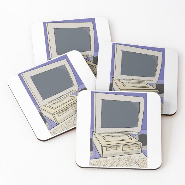 Item preview, Retro Computer Desktop Setup designed and sold by shopdiego.