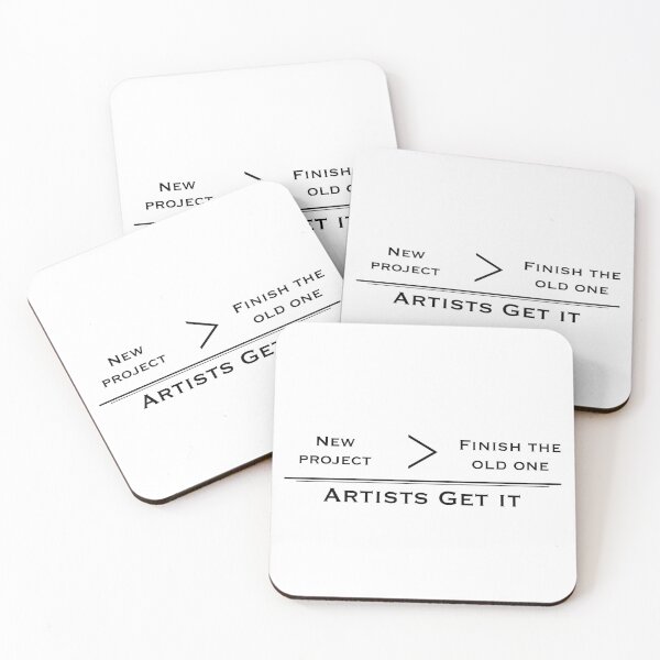 Item preview, Artists Get it — funny finish the project  designed and sold by Lillilia.
