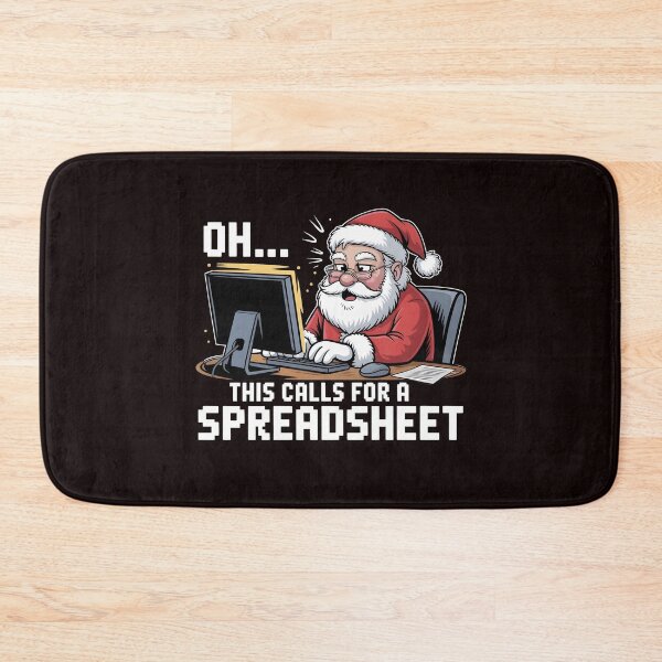 Aperçu de l'œuvre « Voilà un pull de Noël à l'effigie d'un tableur ! » – Cadeau humoristique pour analyste créée et vendue par Redgiant87x.