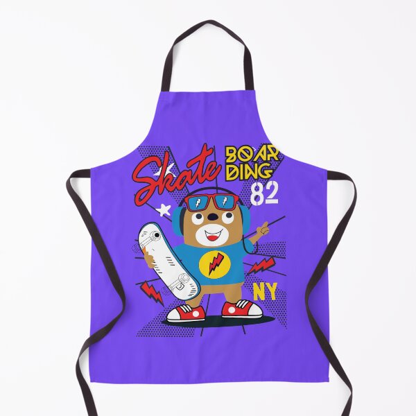 Item preview, Good vibes skateboarding bear designed and sold by Joncasmiart.
