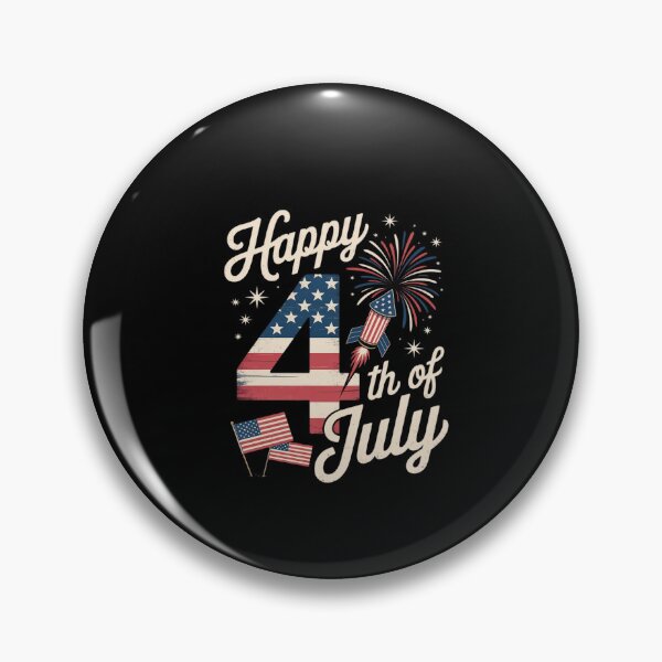 Item preview, Happy 4th of July Fireworks Patriotic USA Flag  designed and sold by dainegilbert.