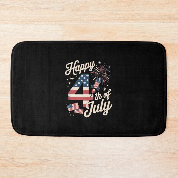 Item preview, Happy 4th of July Fireworks Patriotic USA Flag  designed and sold by dainegilbert.