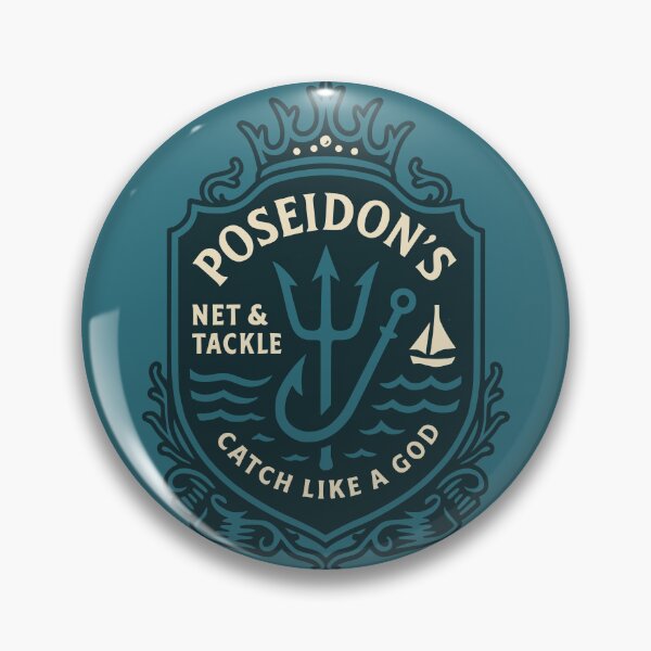 Item preview, Poseidon's Net & Tackle designed and sold by Coconautica.