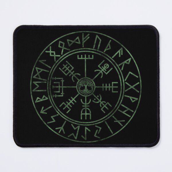 Item preview, Vegvísir with rune ring by FrauYviDesign designed and sold by FrauYviDesign.